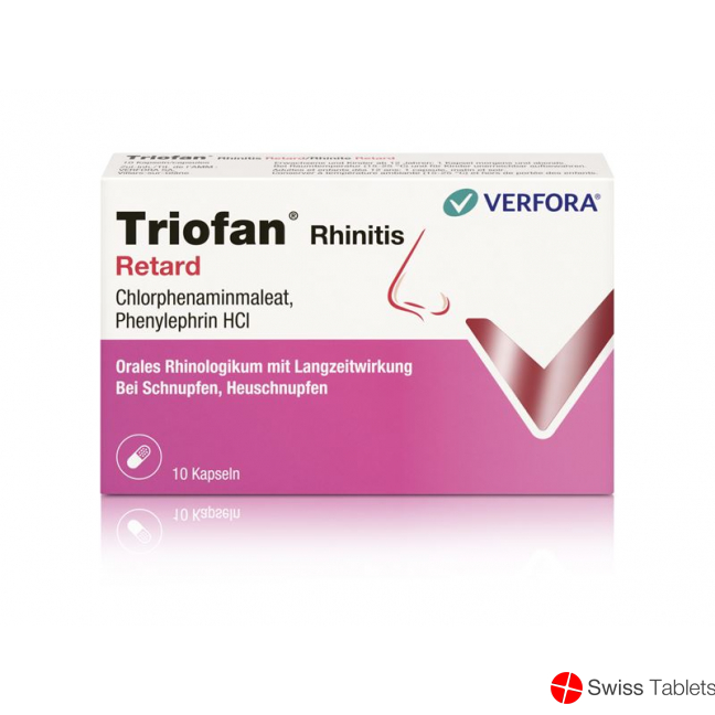 Triofan Rhinitis Retard Kapseln 10 Stück buy online