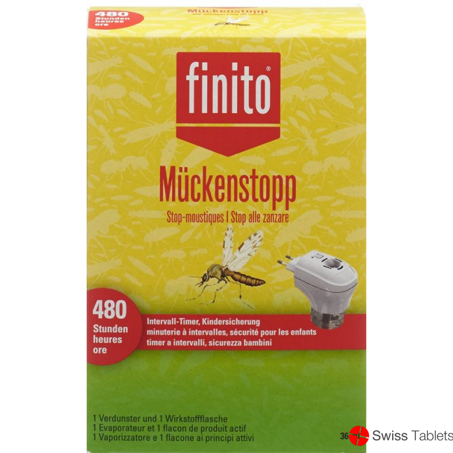 Finito Mückenstopp Stecker mit Timer + Flüssigke buy online