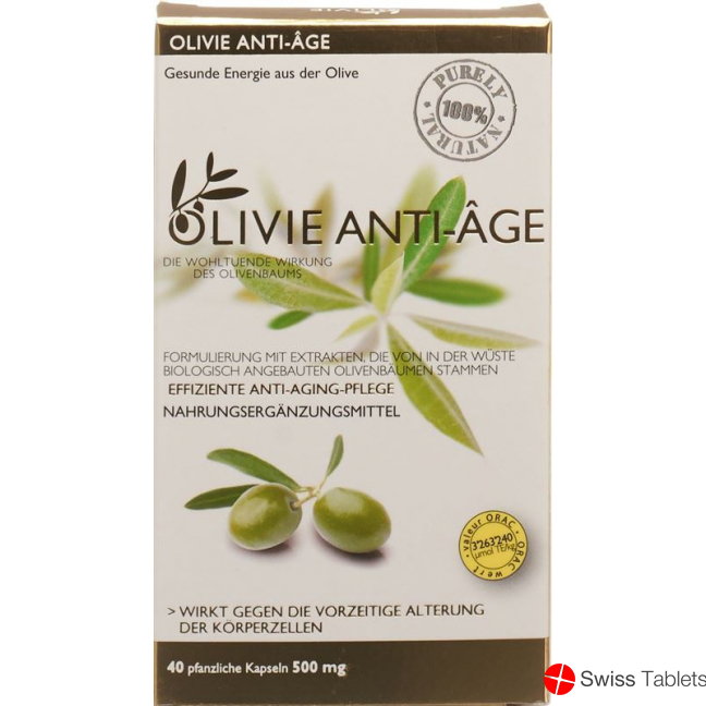 Olivie Anti-Age 500mg Gelules Vegetale 40 Stück buy online