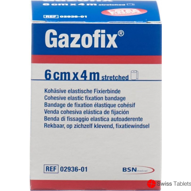 Gazofix Kohae Fixierbinde 6cmx4m Hautfarbig Latexfrei buy online