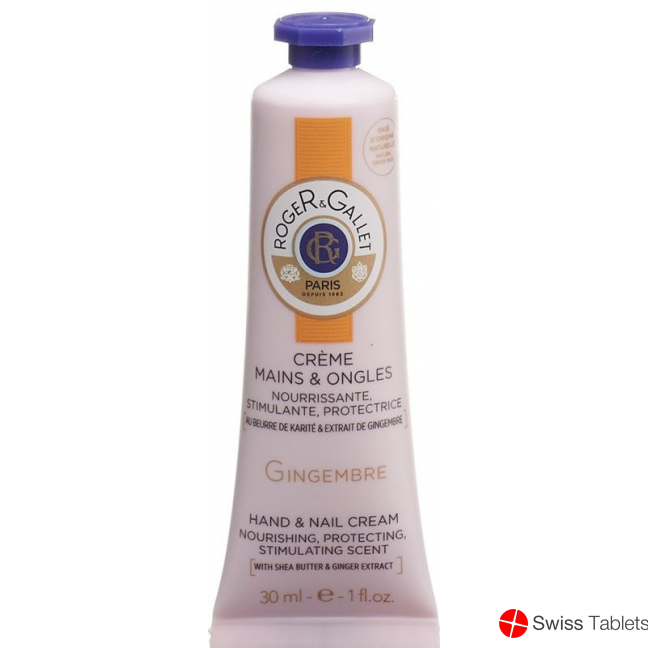 Roger Gallet Gingembre Handcreme Tube 30ml buy online