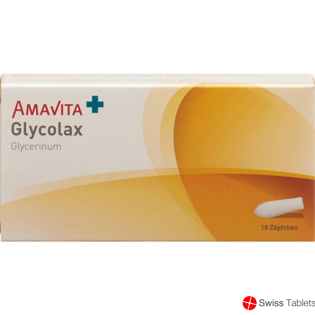Amavita Glycolax Zäpfchen 18 Stück buy online