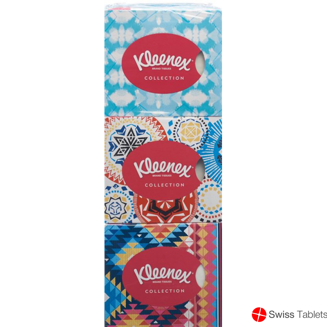 Kleenex Collection Kosmetiktue Wuerf Trio 3x 48 Stück buy online