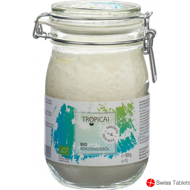 Tropicai Virgin Coconut Oil Bio Glas 1000ml buy online
