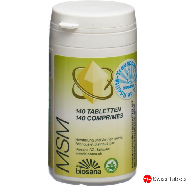 Biosana Msm Tabletten Dose 140 Stück buy online