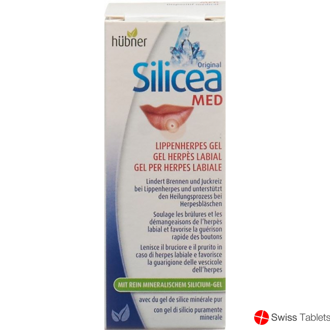 Hübner Silicea Lippenherpes-Gel Tube 2g buy online