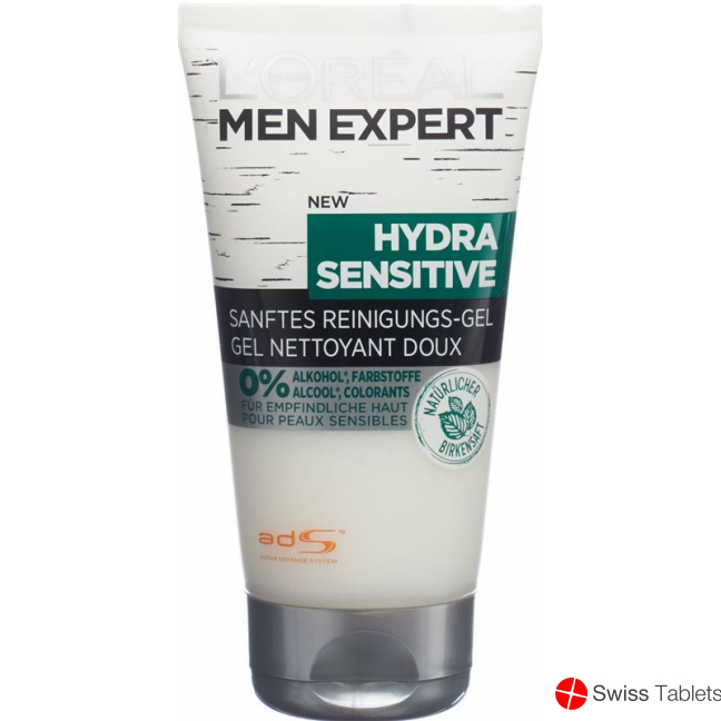L'Oréal Men Expert Hydra Sensitive Clean Tube 150ml buy online