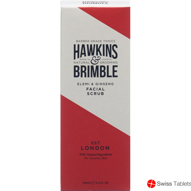 Hawkins & Brimble Pre-Shave Scrub Tube 125ml buy online