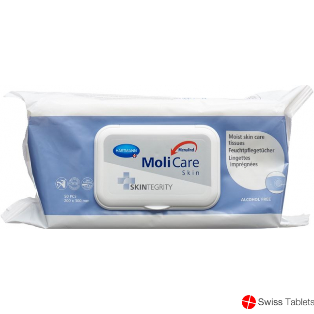 Molicare Skin moist care wipes 50 pieces buy online