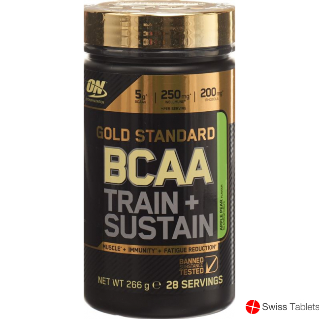 Optimum Bcaa Gold Std.t&s Apple Pear 266g buy online