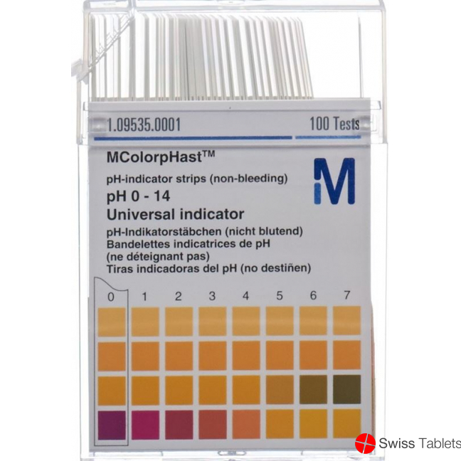 Merck Universal Indikat Staebchen Ph 0-14 100 Stück buy online