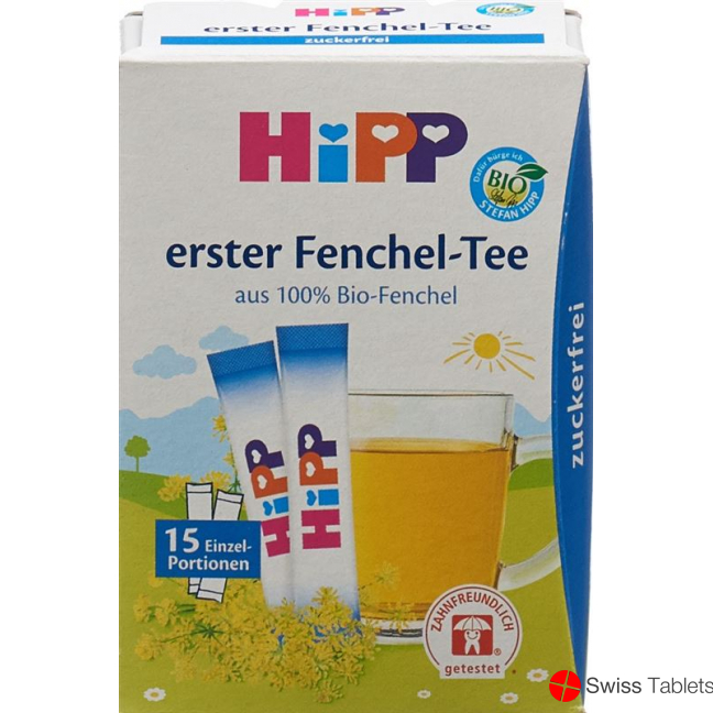 Hipp Baby Fenchel Tee (neu) 15 Stick 0.36g buy online