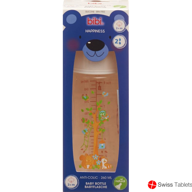 Bibi Flasche Natural Happiness 260ml 2+ Play buy online