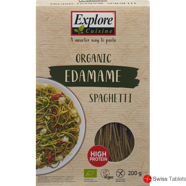 Explore Cuisine Spaghetti Edamamebohnen Bio 200g buy online