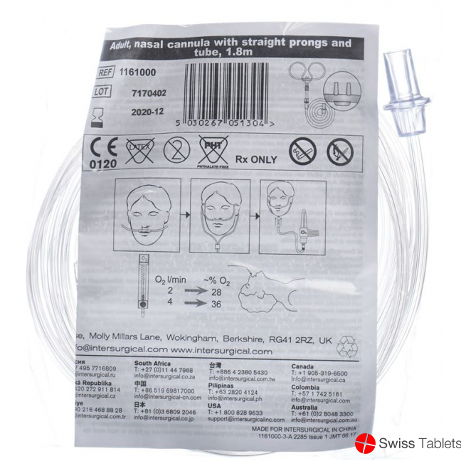 Intersurgical oxygen goggles for adults buy online