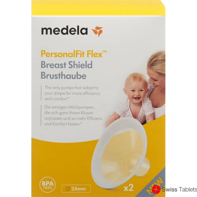 Medela Personalfit Flex Brusthauben M 24mm 2 Stück buy online