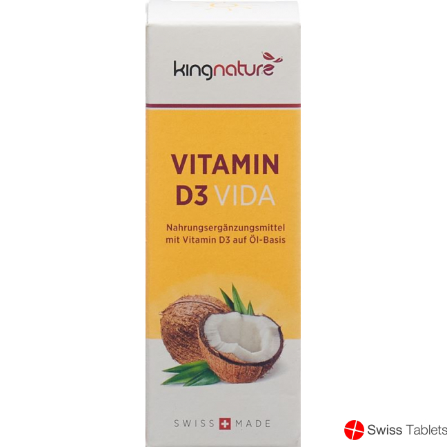 Kingnature Vitamin D3 Vida Flasche 30ml buy online