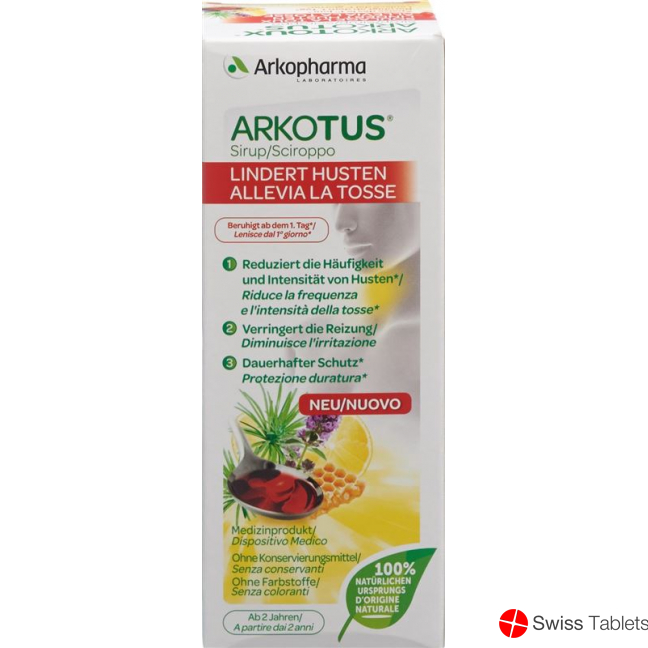 Arkotus Hustensirup Md Flasche 140ml buy online