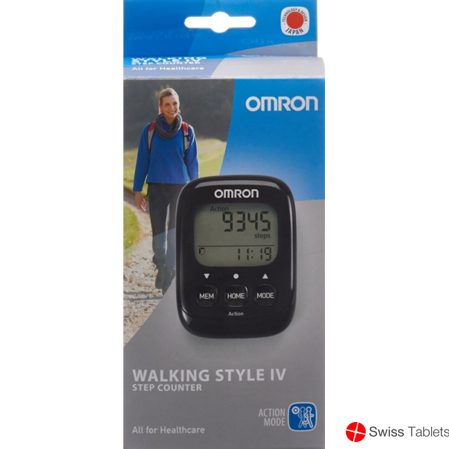 Omron Schrittzaehler Walking Style Iv Schwarz buy online