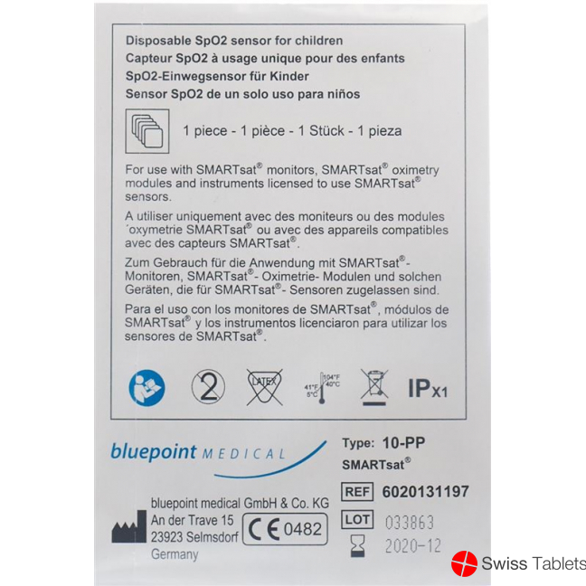 Oxytrue Disposable Patch Sensors Kids Smartsat buy online