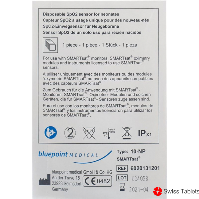 Oxytrue disposable patch sensors newborn Smartsat buy online
