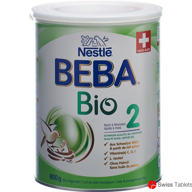 Beba Optipro Bio 2 Nach 6 Monate Dose 800g buy online