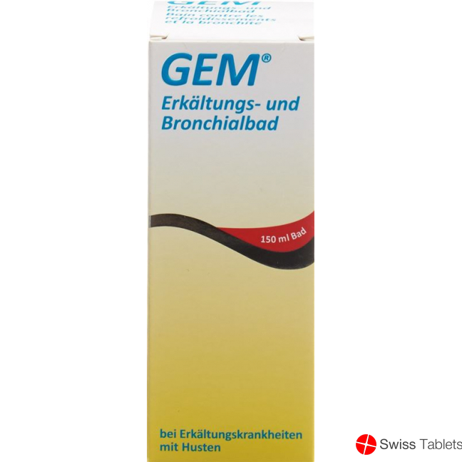Gem Erkältungs- und Bronchialbad Flasche 150ml buy online
