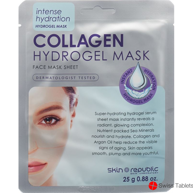 Skin Republic Collagen Hydrogel Face Mask Beutel buy online