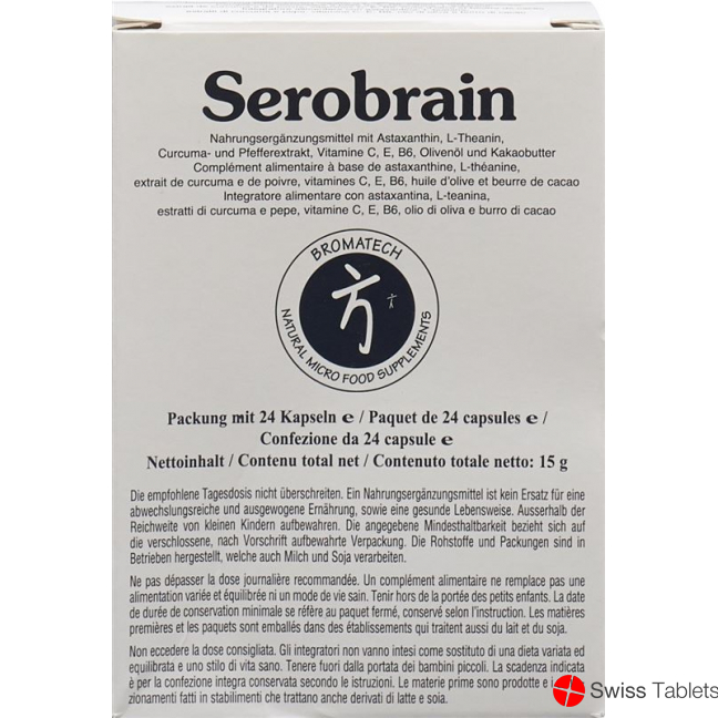 Bromatech Serobrain Kapseln Blister 24 Stück buy online