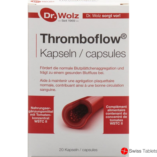 Thromboflow Dr. Wolz Capseln 20 Stück buy online