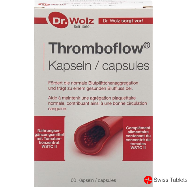Thromboflow Dr. Wolz 60 Capsules buy online