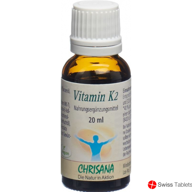 Chrisana Vitamin K2 Tropfen Pip Flasche 20ml buy online