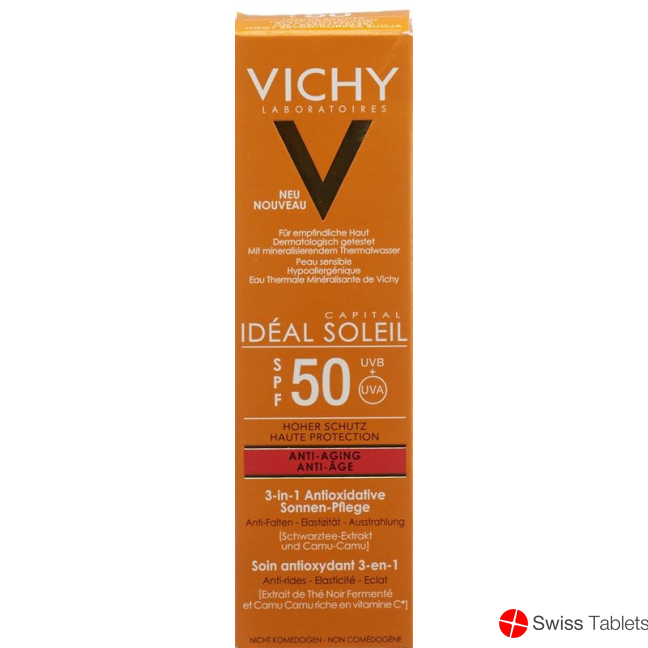 Vichy Ideal Soleil Anti-Age Cream SPF 50+ 50ml buy online