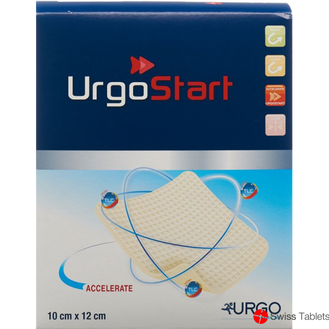 Urgostart Wundauflage 10x12cm 10 Stück buy online