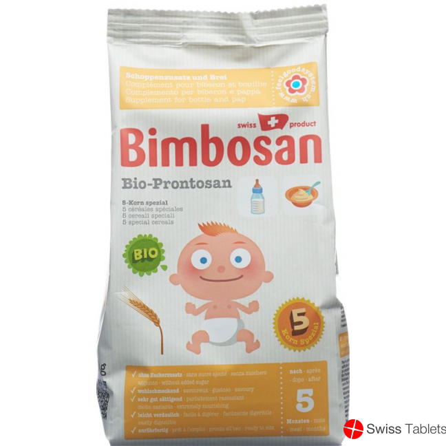 Bimbosan Organic Prontosan Powder 5 Grain Spez Bag 300g buy online