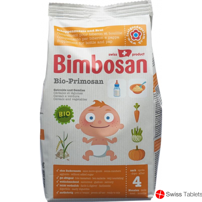 Bimbosan Organic Primosan Powder Grain Vegetables Bag 300 buy online