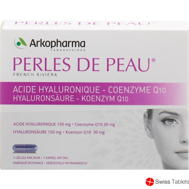 Perles De Peau Hyaluronsäure+Q10 Kapseln 30 Stück buy online