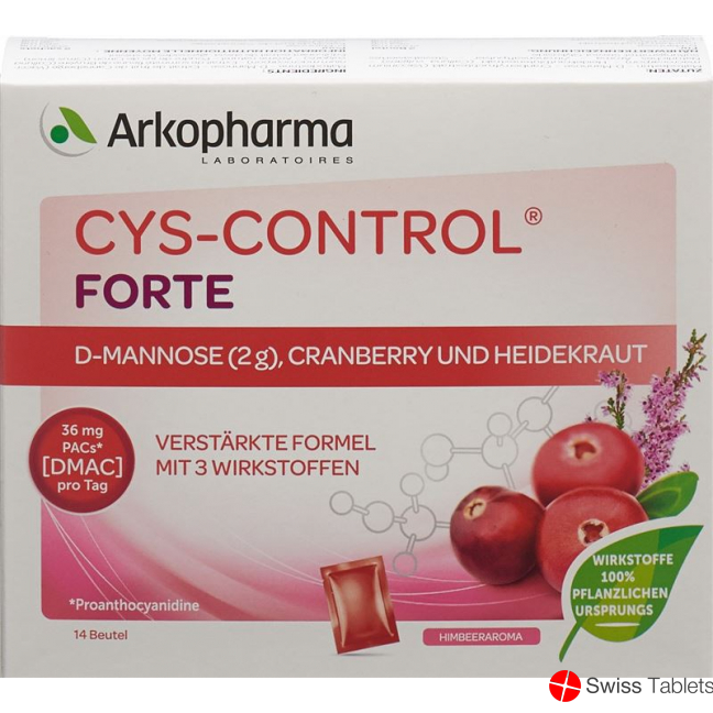 Cys-control Forte D-mannose 2g Beutel 14 Stück buy online