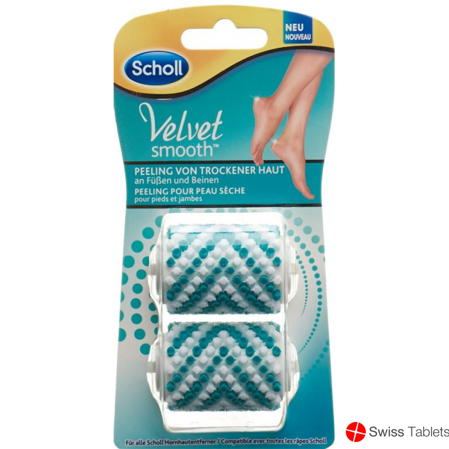 Scholl Velvet Smooth Peeling Rollen Dry Skin 2 Stück buy online