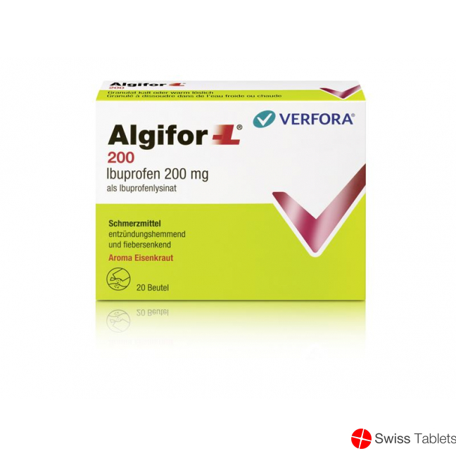 Algifor-l Granulat 200mg (neu) Beutel 20 Stück buy online
