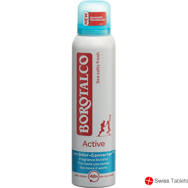 Borotalco Active Fresh Spray Meersalz 150ml buy online