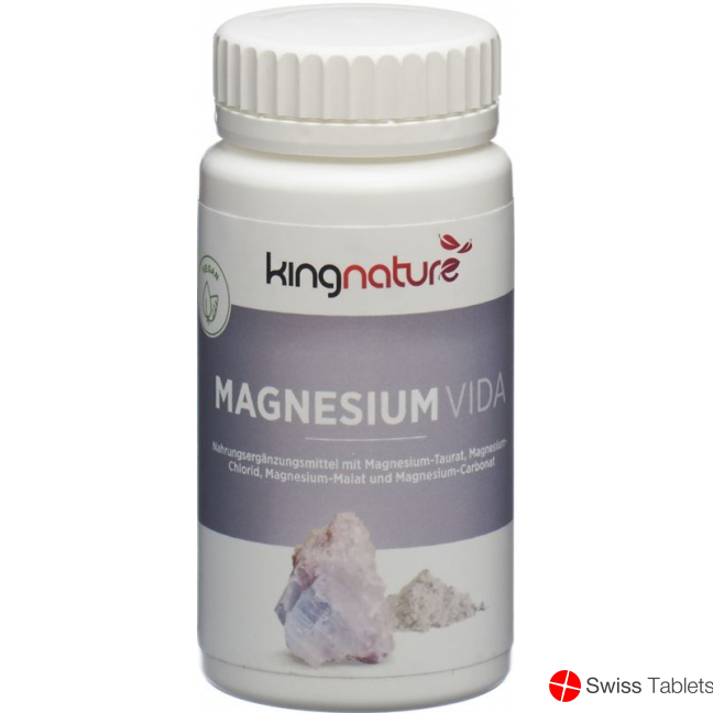 Kingnature Magnesium Vida Kapseln 1020mg Dose 60 Stück buy online
