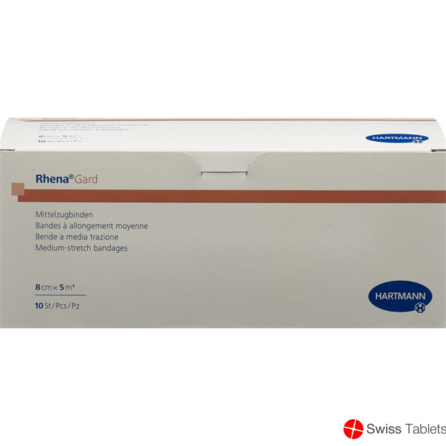 Rhena Gard Elastische Binde 5mx8cm 10 Stück buy online