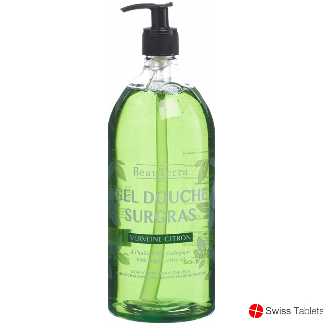 Beauterra Reichhaltiges Duschgel Zitr Verb 1000ml buy online