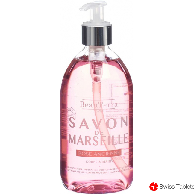 Beauterra Flüssigseife Marseille Alte Rose 500ml buy online