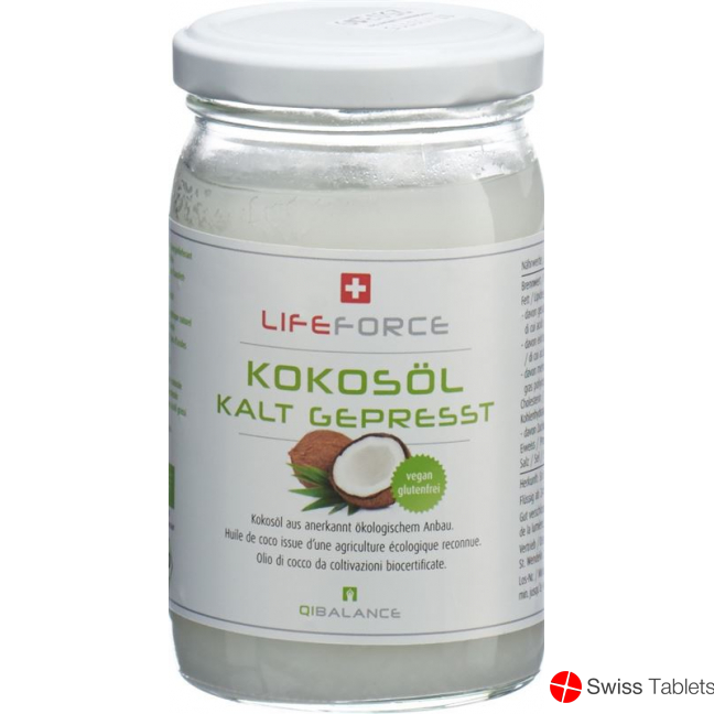 Qibalance Kokosöl Bio Glas 250ml buy online