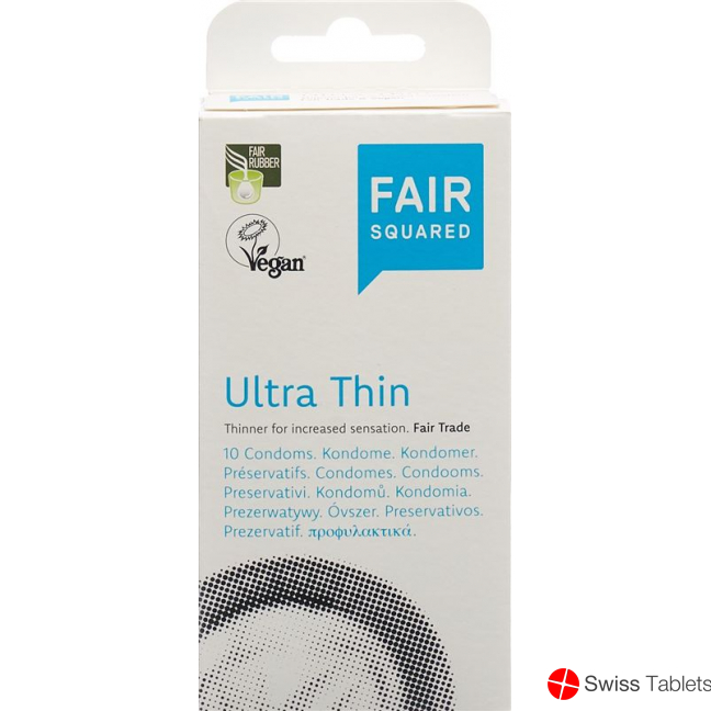 Fairsquared Kondom Ultra Thin Vegan 10 Stück buy online
