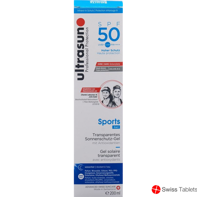 Ultrasun Sport Gel SPF 50 bottle 200ml buy online