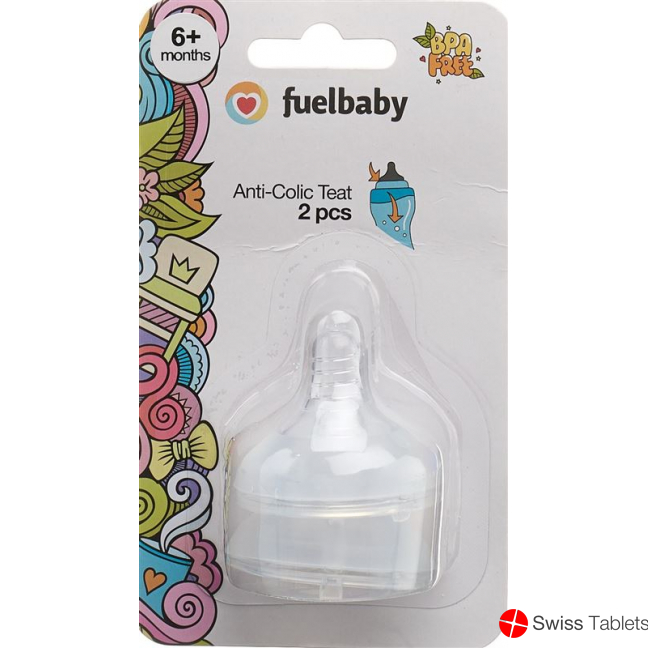 Fuelbaby Teats 6+ Months buy online