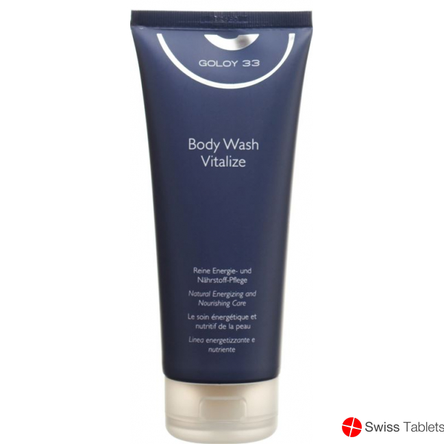 Goloy 33 Body Wash Vitalize Tube 200ml buy online